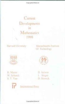 Image for Current Developments in Mathematics 1998