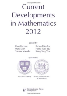 Image for Current Developments in Mathematics, 2012
