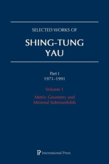Image for Selected Works of Shing-Tung Yau 1971-1991: 5-Volume Set