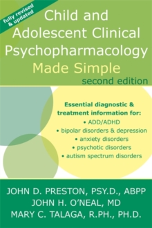 Image for Child and adolescent psychopharmacology made simple