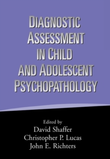 Image for Diagnostic Assessment in Child and Adolescent Psychopathology