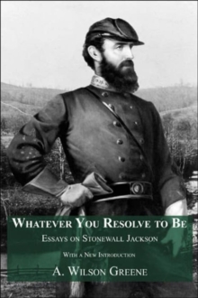 Whatever You Resolve To Be