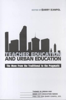 Teacher Education and Urban Education