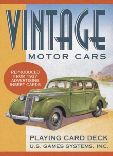 Vintage Motor Cards Playing Card Deck