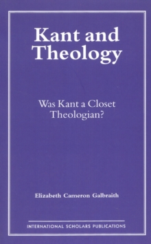 Kant and Theology