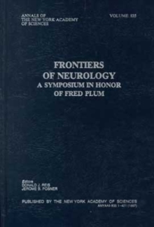 Image for Frontiers of Neurology : Papers Presented at a Symposium, Held on October 5, 1996 in New York City