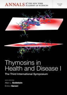 Image for Thymosins in Health and Disease I : Third International Symposium, Volume 1269