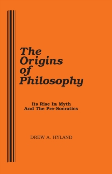 Image for The Origins of Philosophy