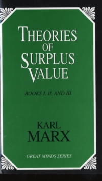 Image for Theories of Surplus Value