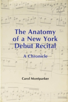 Image for The Anatomy Of A New York Debut Recital