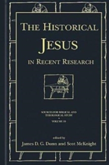 Image for The Historical Jesus in Recent Research