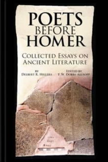 Image for Poets Before Homer