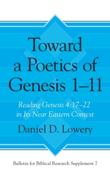 Toward a Poetics of Genesis 1-11