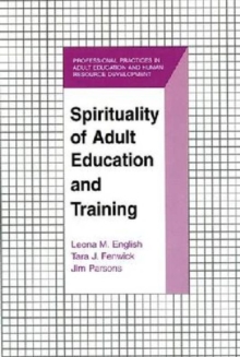 Image for Spirituality of Adult Education and Training