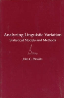 Image for Analyzing Linguistic Variation