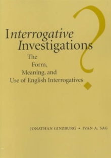 Image for Interrogative Investigations