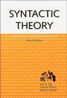 Syntactic Theory