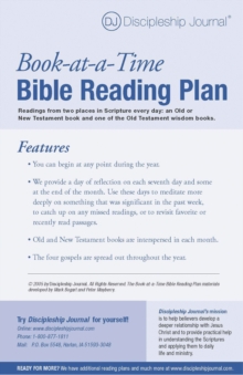 Image for Discipleship Journal's Book-At-A-Time Bible Reading Plan