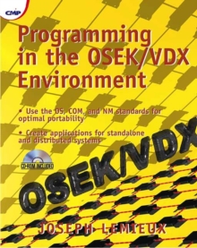 Image for Programming in the OSEK/VDX Environment
