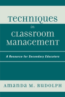 Techniques in Classroom Management