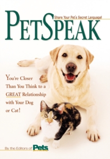 Image for Petspeak  : share your pet's secret language!