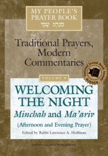 Image for My People's Prayer Book Vol 9: Welcoming the Night