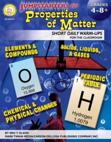 Image for Jumpstarters for Properties of Matter, Grades 4 - 8