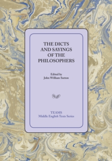 Image for Dicts and Sayings of the Philosophers