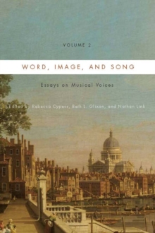 Image for Word, Image, and Song, Vol. 2
