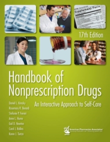Image for Handbook of Nonprescription Drugs: An Interactive Approach to Self-care