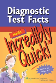 Image for Diagnostic Test Facts Made Incredibly Quick!