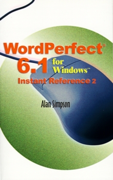 Image for WordPerfect 6.1 for Windows Instant Reference