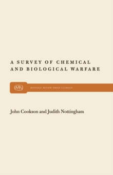 Image for A Survey of Chemical and Biological Warfare