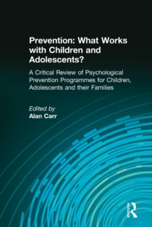 Image for Prevention: What Works with Children and Adolescents?