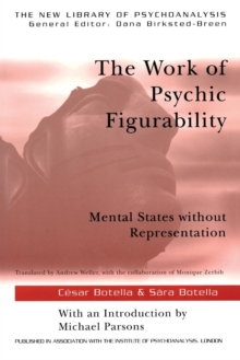 Image for The Work of Psychic Figurability