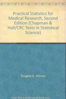 Image for Practical statistics for medical research