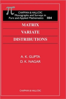 Image for Matrix Variate Distributions