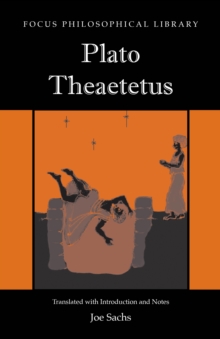 Image for Plato's Theaetetus