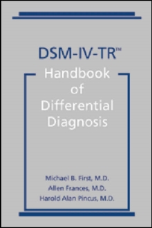 Image for DSM-IV-TR handbook of differential diagnosis
