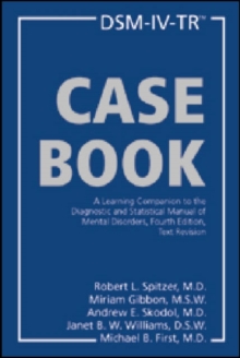 Image for DSM-IV-TR Casebook : A Learning Companion to the Diagnostic and Statistical Manual of Mental Disorders