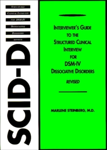 Image for Interviewer's Guide to the Structured Clinical Interview for DSM-IV® Dissociative Disorders (SCID-D)