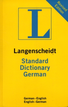 Image for German Langenscheidt Standard Dictionary