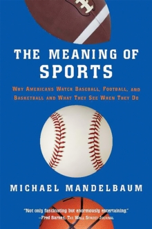 Image for The meaning of sports  : why Americans watch baseball, football and basketball and what they see when they do