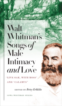 Image for Walt Whitman's Songs of Male Intimacy and Love