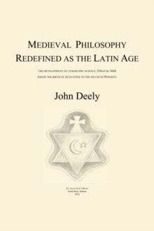 Image for Medieval Philosophy Redefined as the Latin Age