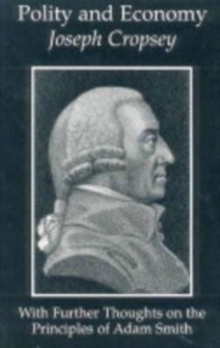 Image for Polity and Economy - Further Thoughts Principles Of Adam Smith