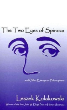 Image for Two Eyes Of Spinoza and Other Essays