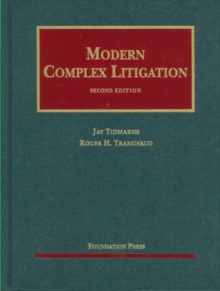 Image for Modern Complex Litigation