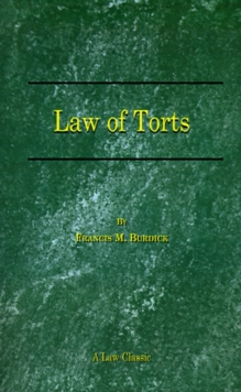 Image for The Law of Torts