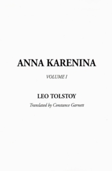 Image for Anna Karenina : Volume 1